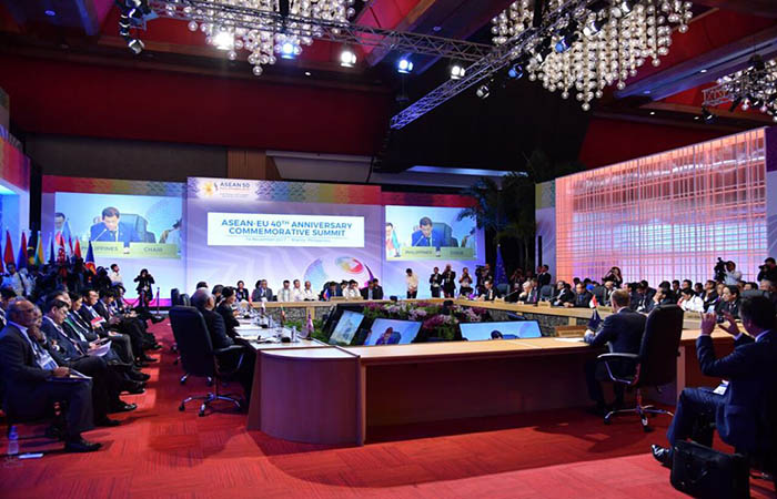 Konferensi Tingkat Tinggi (KTT) Peringatan 40 Tahun Kerja Sama Kemitraan ASEAN-UNI EROPA 