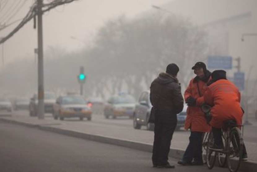 Transportasi juga menymbang polusi udara di China