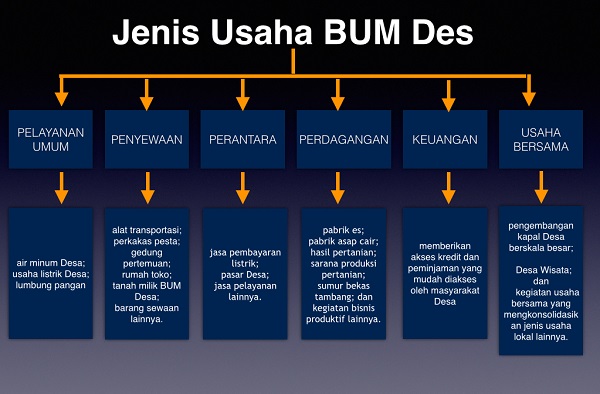 Jenis Usaha BUMDES 2016