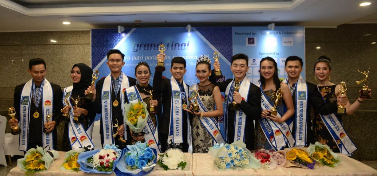 Para finalis Putra Putri Pariwisata Nusantara 2018