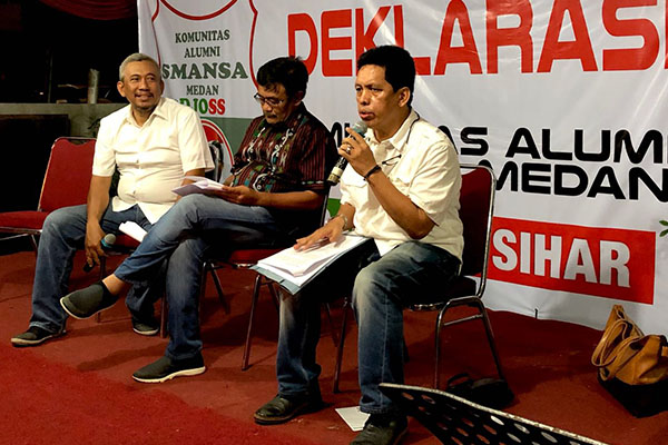 Diskusi Pendidikan Komunitas Alumni Smansa Medan for DJOSS