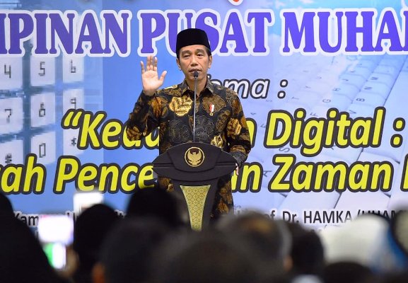 Jokowi sanggupi bangun rusunawa untuk dakwah