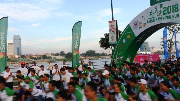 Fun Run Asian Games di Kamboja