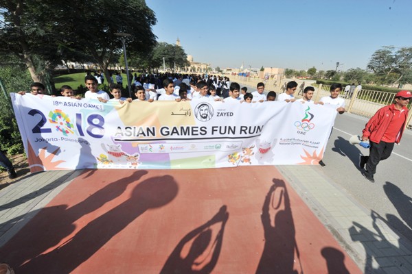 Fun Run Asian Games di UEA