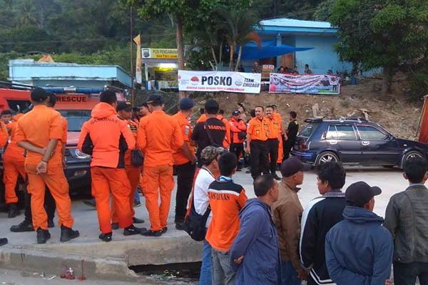 Lokasi Posko Terpadu Kecelakaan KM Sinar Bangun
