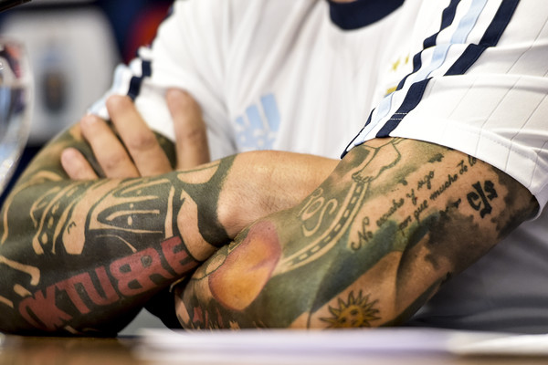 Tatto Jorge Sampaoli. Foto: FIFA