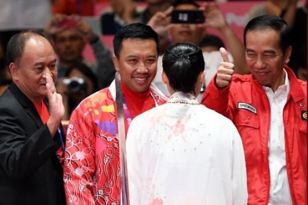 Jokowi apresiasi atlet Indonesia lewati target medali