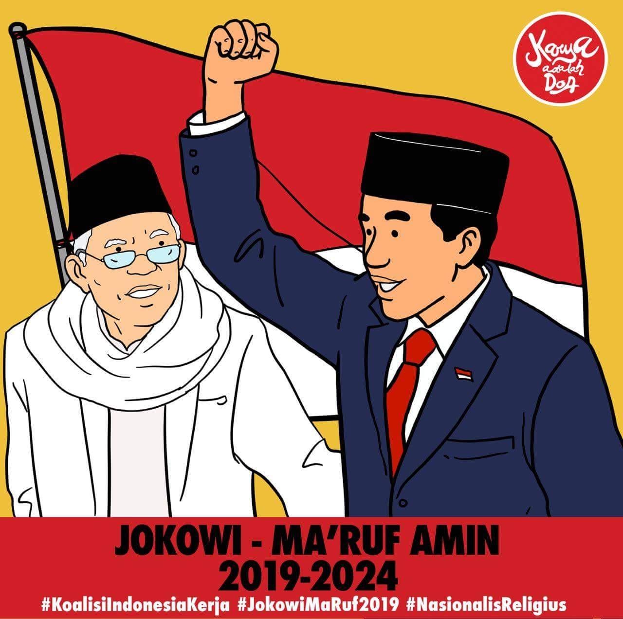 Jokowi dan Ma'ruf