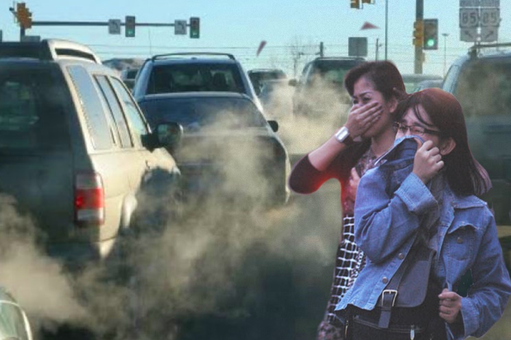 Ilustrasi pencemaran udara