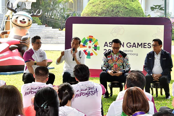 Mempromosikan Asian Games