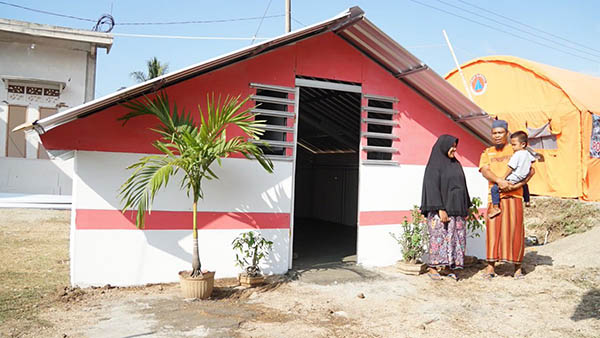 Rumah Percontohan Tahan Gempa Pertamina Peduli Gempa Lombok