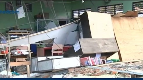 Akibat Gempa Lombok
