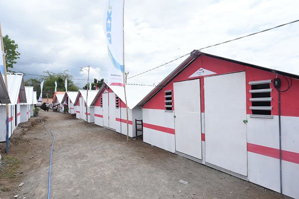 250 Unit Rumah Transisi untuk Pengungsi Lombok