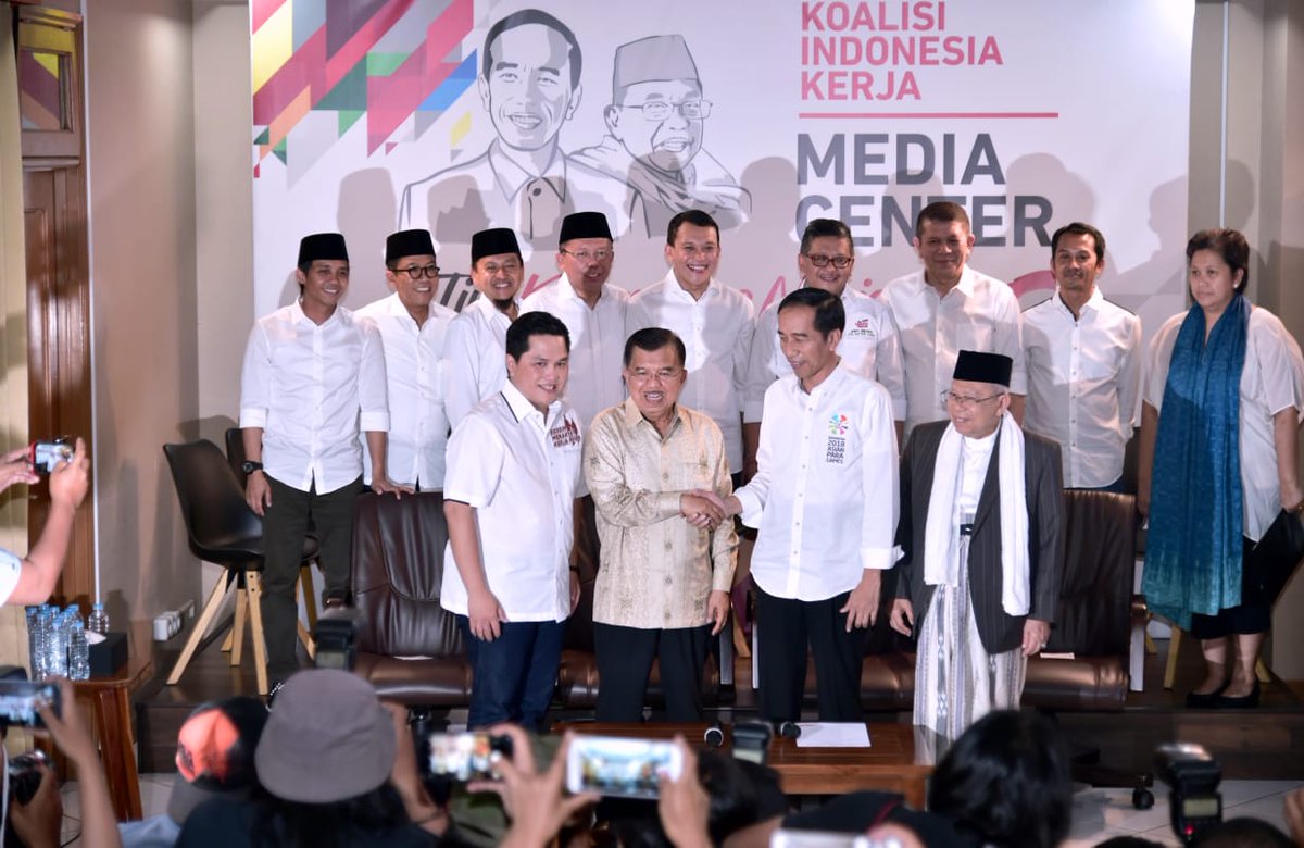 Erick Thohir jadi Ketua TKN Jokowi-Maruf, Saham ABBA naik