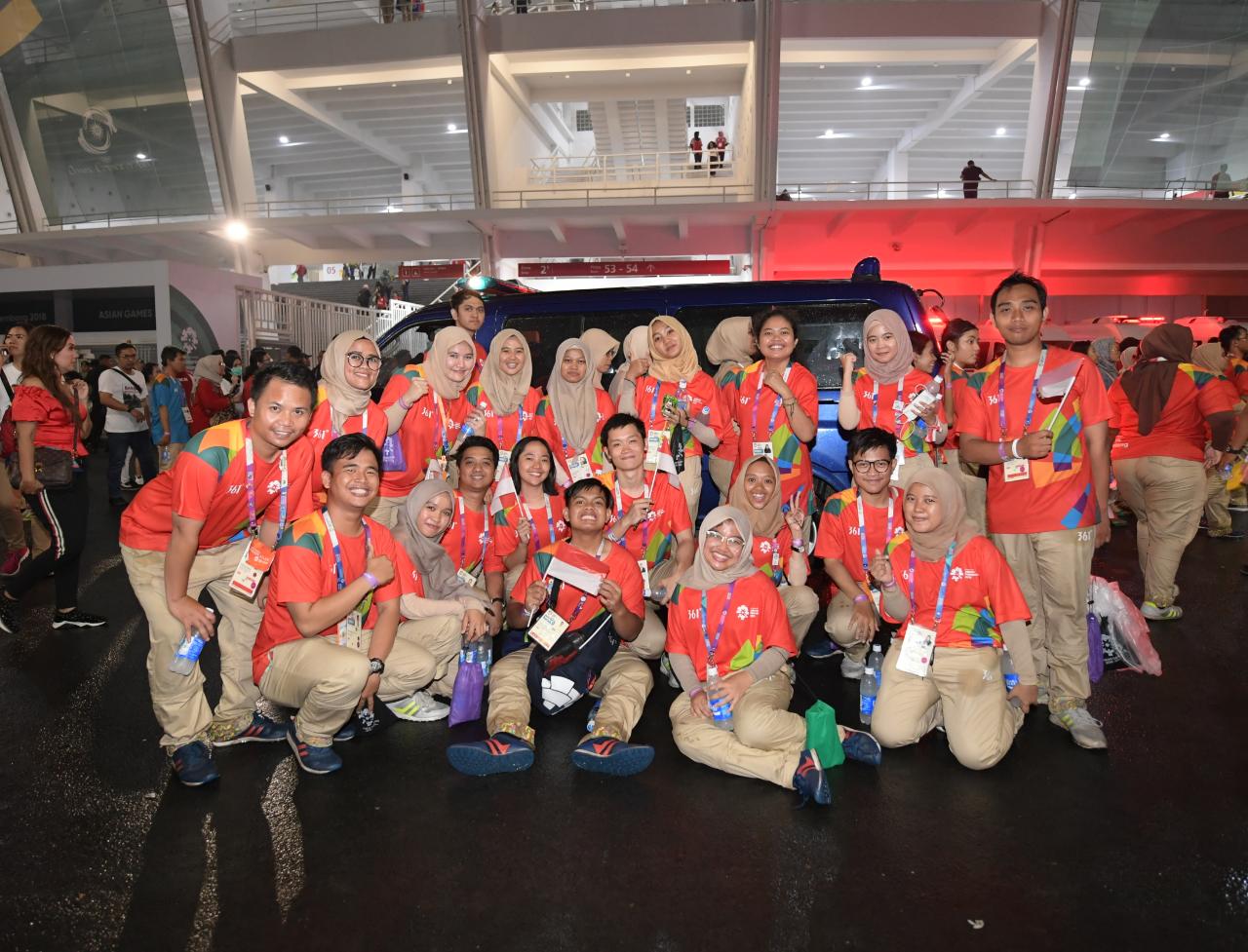 volunteer Asian Games 2018