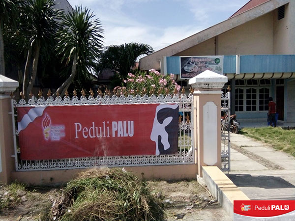 Posko KAPT Peduli PALU terletak di Jl. Basuki Rahmat No 78A, Palu, Sulawesi Tengah