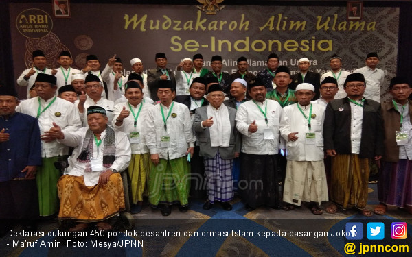Deklarasi Dukung Jokowi, 450 Ponpes, ARBI
