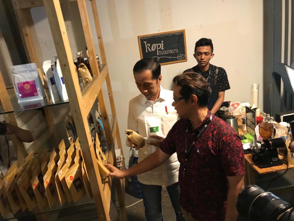 Jokowi temui Masyarakat Kreatif Bandung