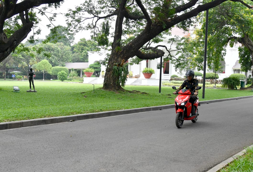 Meski 100% produksi Indonesia, Presiden Jokowi tidak memikirkan kemungkinan memberikan proteksi terhadap pemasaran motor Gesits. Ia hanya mengatakan konsumen diberikan pilihan-pilihan. 