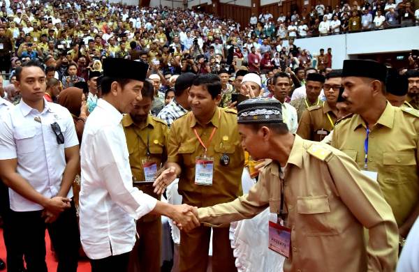 Jokowi minta Aceh pergunakan dana desa tepat sasaran dan sesuai kebutuhan