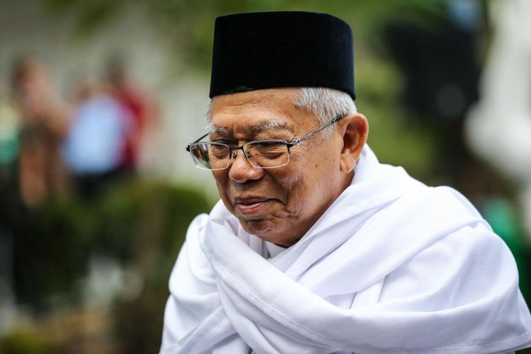 ma'ruf amin jadikan bencana alam di 2018 sebagai pelajaran (:ist)