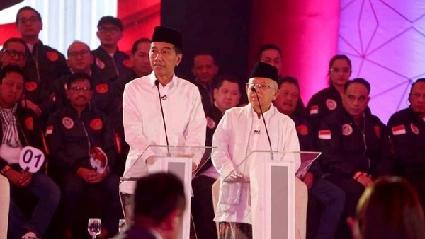 hukum, survei lsi, elektabilitas Jokowi-Maruf