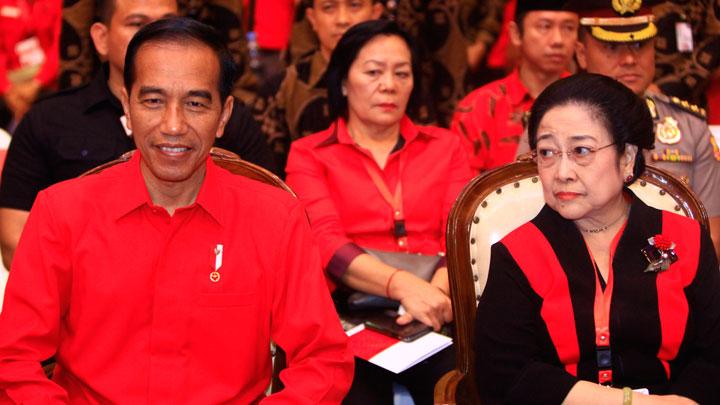 jokowi ingatkan pentingnya pancasila dalam acara HUT PDIP ke 46