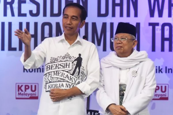Jabar, Jokowi-Maruf