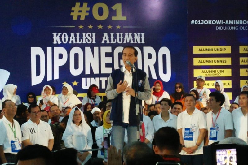 Jokowi-Maruf, Koalisi Alumni Diponegoro