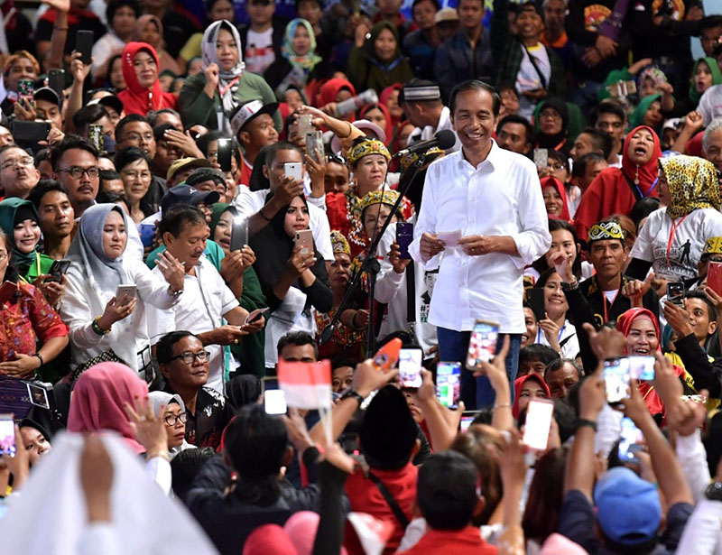 Jokowi Kampanye Balikpapan