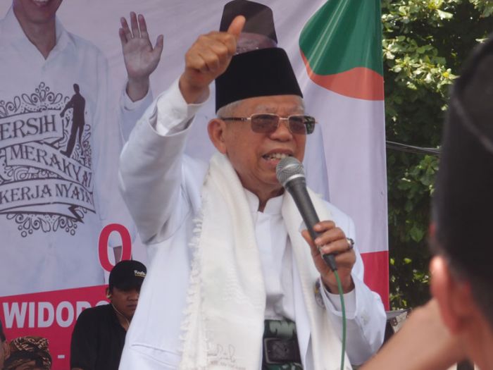 Kiai Maruf Amin di Jakarta