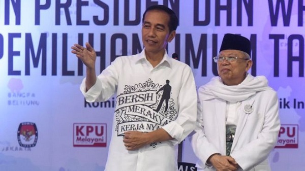 FBR, Jokowi-KH Maruf Amin