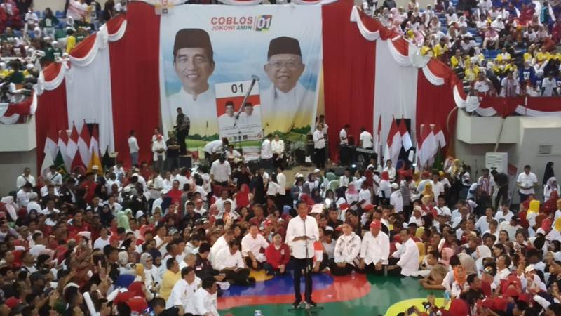 Konser Putih Bersatu, Jokowi-Maruf, Joko Widodo