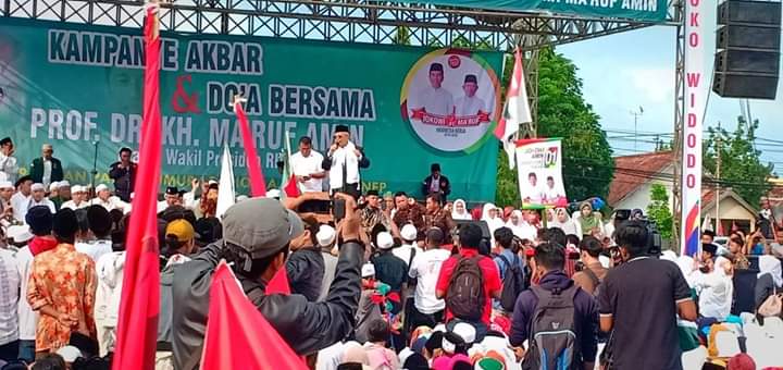 Dipilih Allah, Jokowi, Maruf Amin
