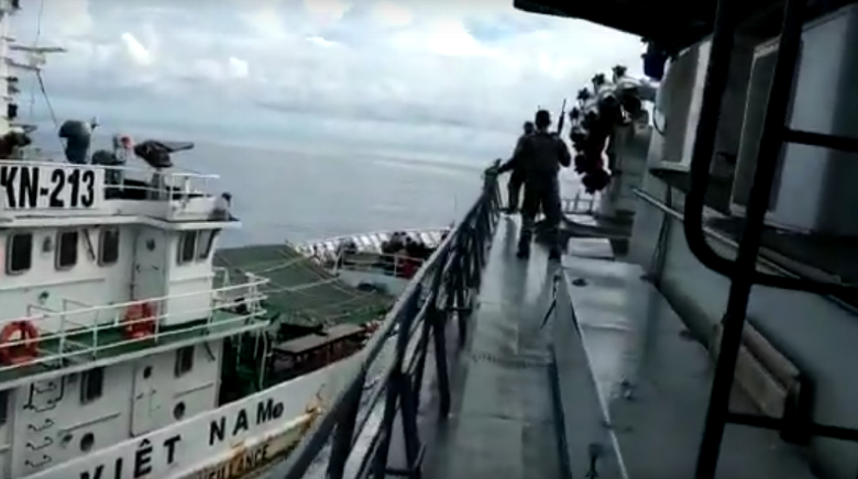 Kapal TNI AL, kapal berbendera vietnam