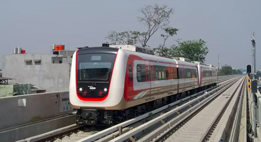 LRT jakarta kembali uji coba