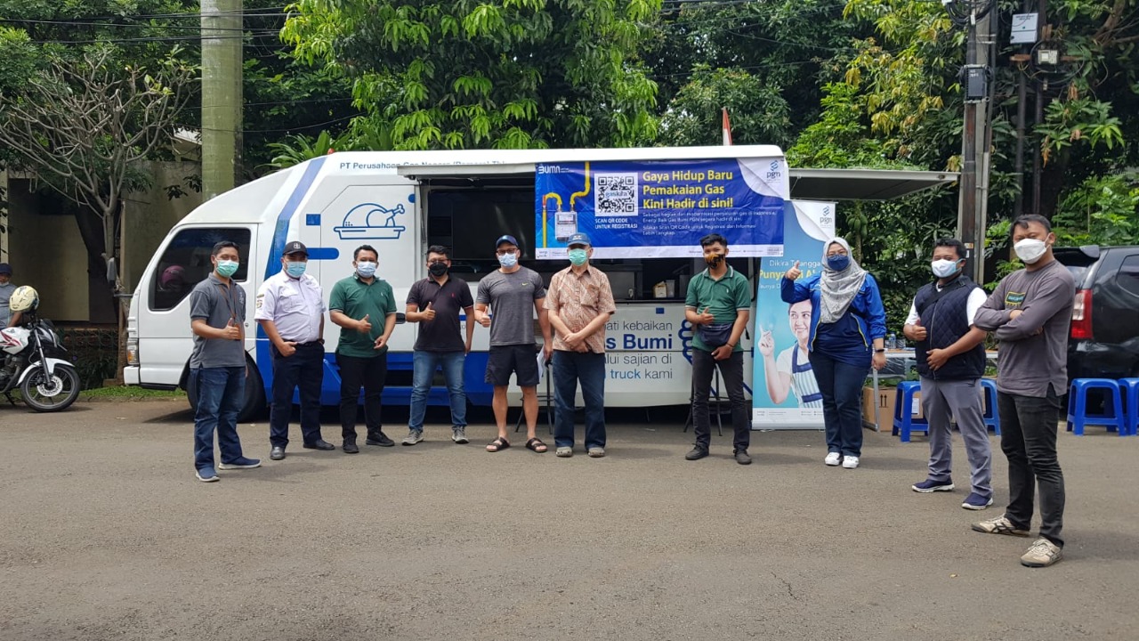 Food Truck PGAS Solution Dukung Sosialisasi Jargas Mandiri PGN