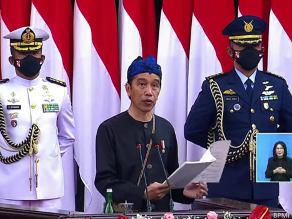 Jokowi Nota APBN