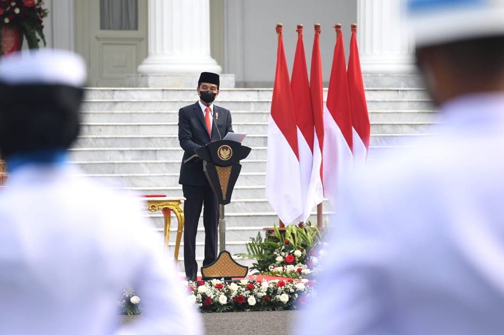 Jokowi HUT TNI