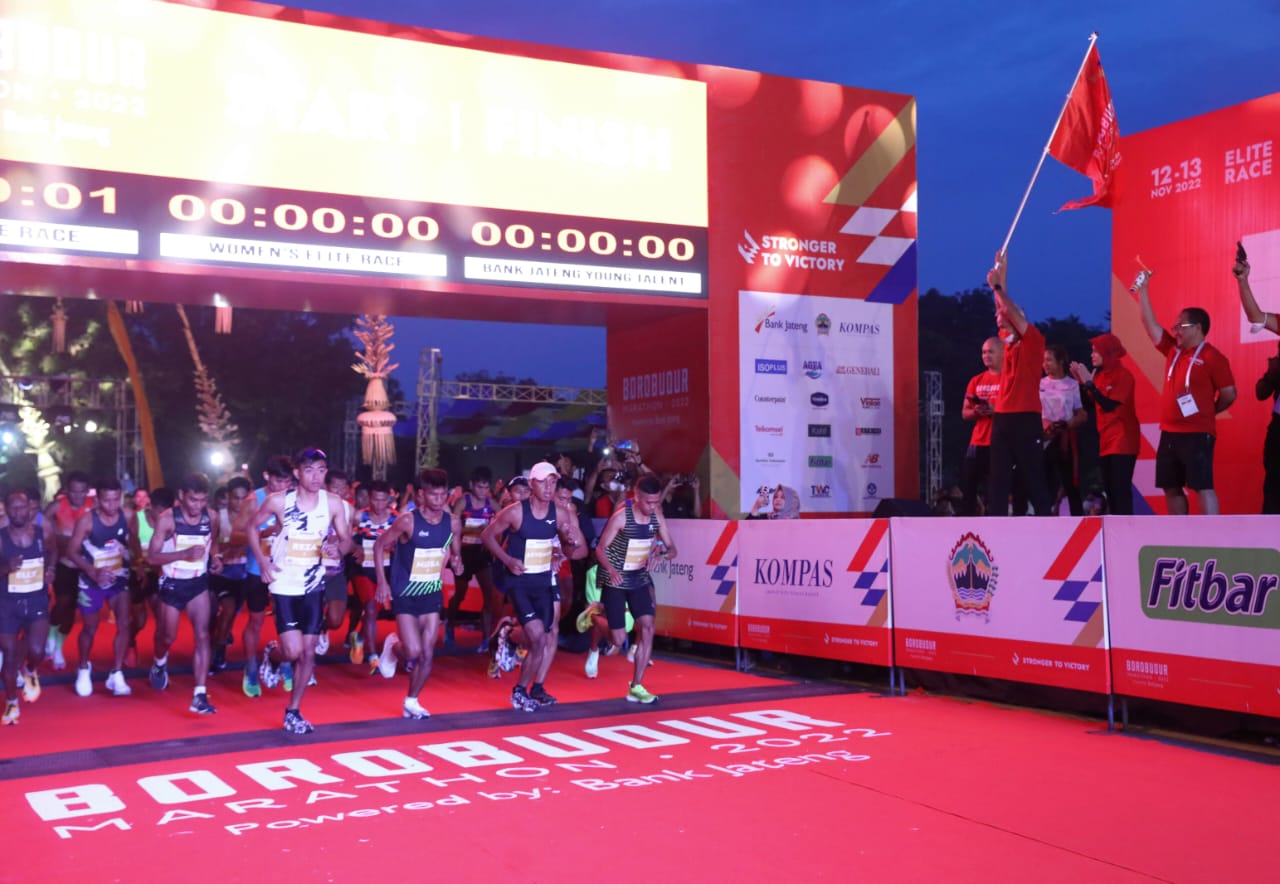 After Borobudur Marathon, Ganjar pledges IDR 50 million to break national record