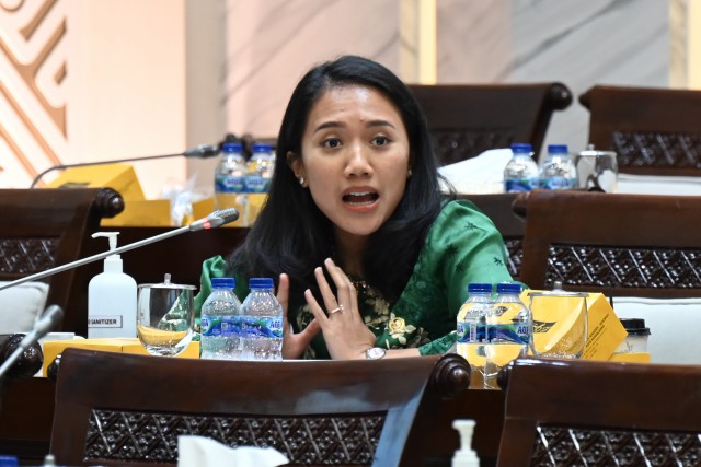 Puteri Komarudin Pertanyakan Kriteria Pemblokiran Anggaran Kementerian/Lembaga
