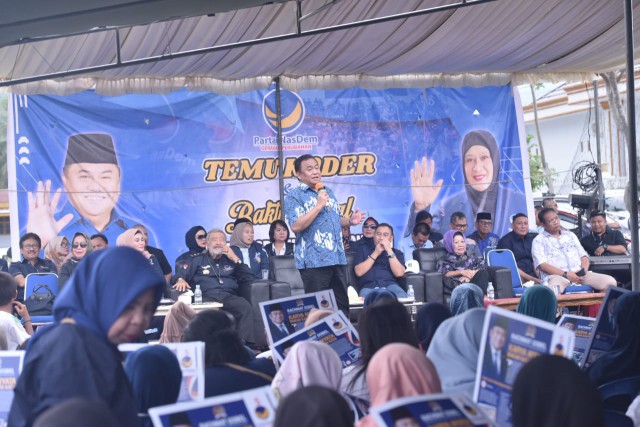 Dalam Kunjungannya Ke Gorontalo, Gobel Ingatkan Masyarakat Waspadai 'Money Politics' Jelang Pemilu