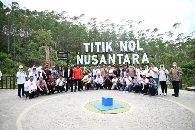 Kunjungi Nusantara, Komisi II Gali Informasi untuk Bahas Revisi UU IKN